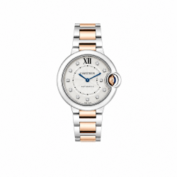 Cartier Ballon Bleu De 33MM WE902044 Two Tone Watch